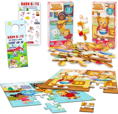 Daniel Tiger Jigsaw Puzzles for Kids, Ages 3-5 - 2 Pack Bundle image 5