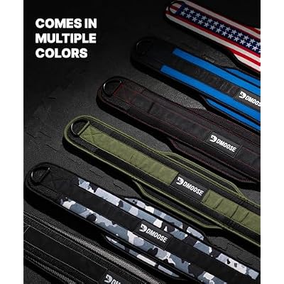 DMoose Fitness Dip Belt for Weight Lifting, Pullup, Squats & Dips - 36 Robust Steel Chain, Comfortable Neoprene Padding Supports 350lbs - Gym Weight Belt for Strength Training Workout & Weightlifting