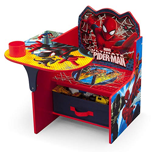 Delta Children Chair Desk With Storage Bin - Greenguard Gold Certified, Spider-Man #TOP6