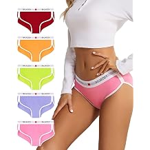 PHOLEEY Slip Unterhosen Damen Unterw sche Feuchtigkeitsableitende Baumwolle Atmungsaktives Bikini H schen f r Frauen Weiche Bequeme Slips 5er-Pack S M L