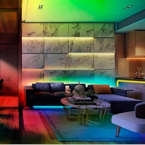 Fita Led Colorida RGB 5050 + Controle + Fonte 5 Metros IP 65 Resistente a Água 16 Cores 60 Leds 12 V