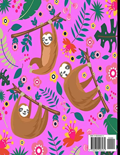 This Is My Super Cute Sloth Puzzle Book: Pink Cover Sloth Puzzle Book With 110 Pages. Tic Tac Toe, Hangman, 4 In A Row & Dots And Boxes Activities ... Puzzle & Activity Book For 2 Or More People image 4