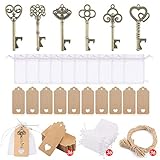 Hochwertige Qualität: Die Schlüssel Flaschenöffner sind aus der Legierung hergestellt und plattiert. Sie sind gut gemacht, robust, langlebig, ohne Blei und nicht leicht zu rosten.