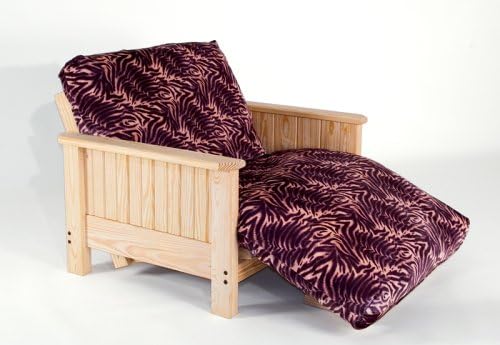 Everest Futon Twin Lounger w/ 9" Quality Futon Mattress