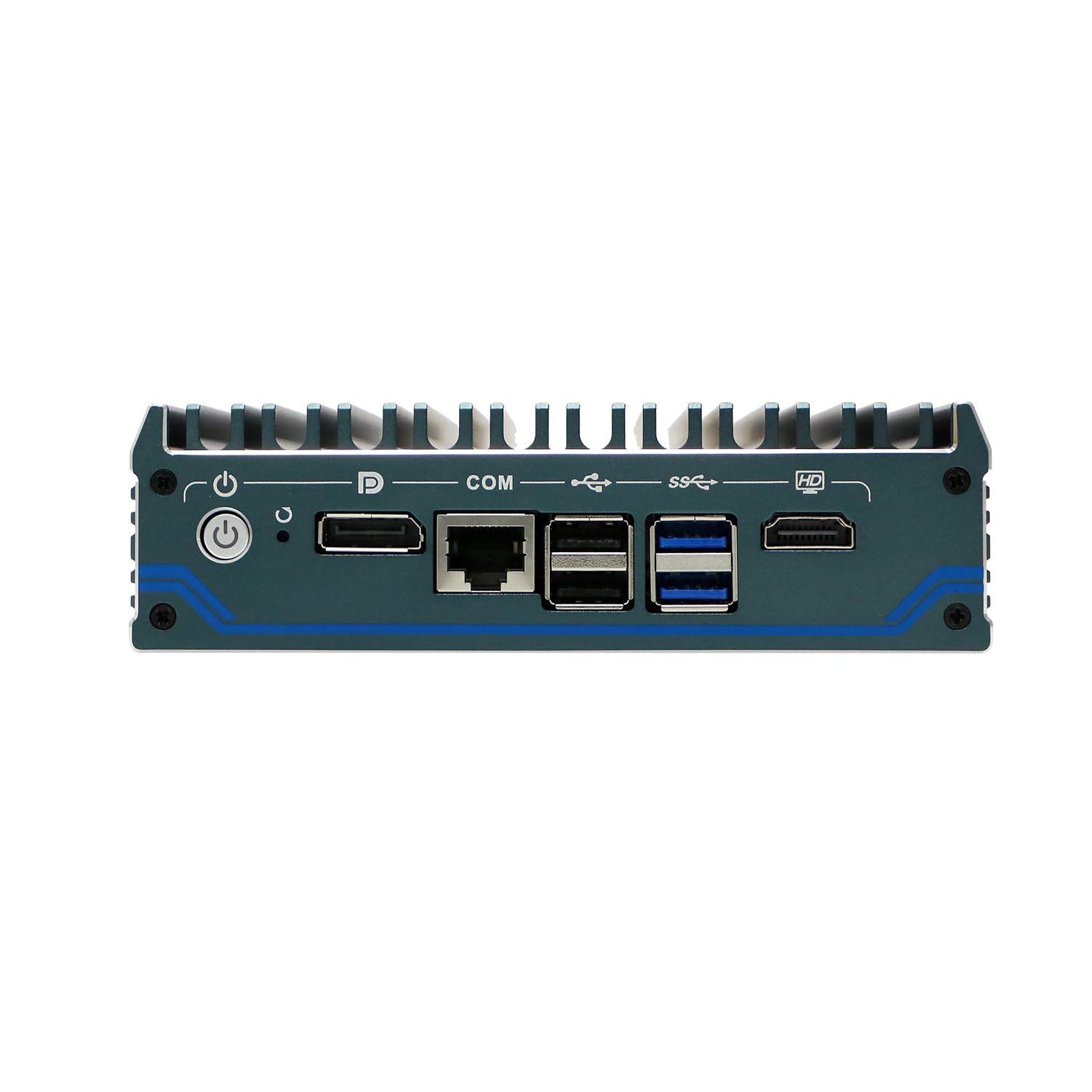 HUNSN Micro Firewall Appliance Mini PC pFsense Mikrotik OPNsense VPN Router PC N100 RX17 AES-NI SIM Slot COM 4 x 2.5GbE I225-V B3 HDMI DP TPM2.0 Vesa Mount 4G RAM 64G SSD RX17-N100-464