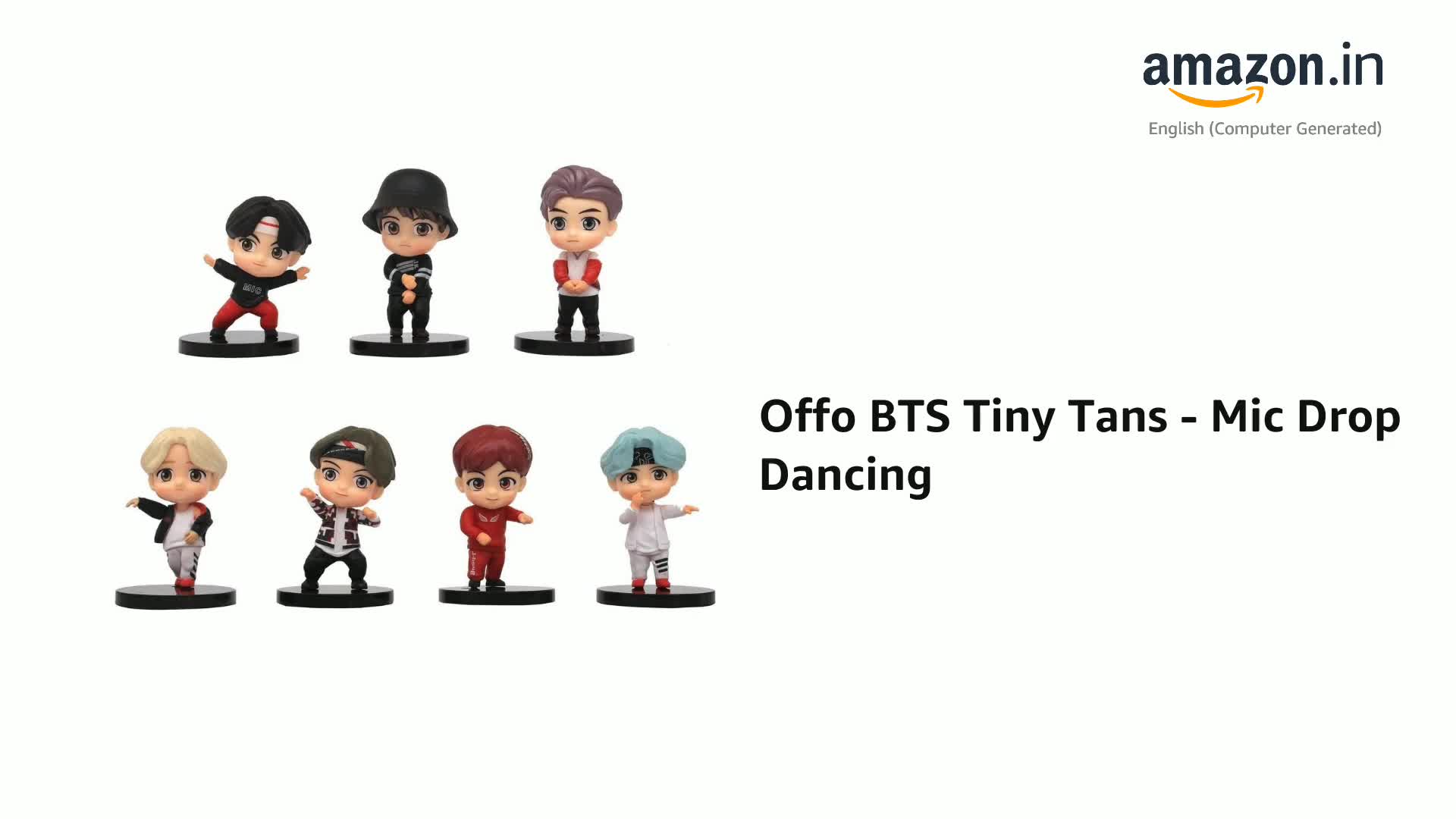 Offo BTS Mic Drop (Set of 7) – Exclusive Tiny Tan Figures
