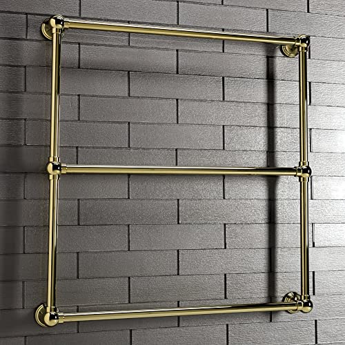 Kingston Brass Dtc323019Pb Maximilien Wall Mount -Towel Rack, Polished Brass #TOP2