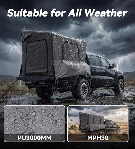 BravArrk Inflatable Truck Bed Tent
