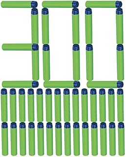 Dart Zone 300 Sureshot Waffle-Tip Darts - Refill Pack for All and Most Standard NERF Dart Blasters by Prime Time Toys, 300 pc , Green