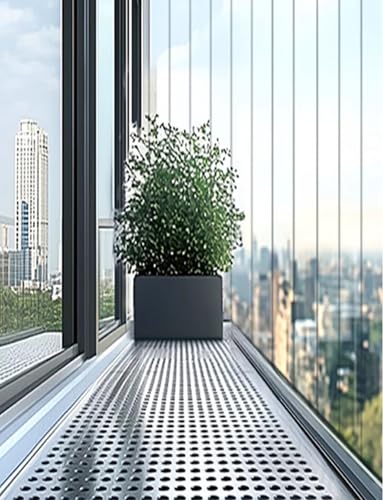 Plaque perforée en acier inoxydable pour aménager un jardin moderne et design - 3