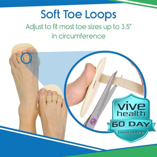 VIVEsole Budin Splint Toe Straightener(Par)-Corretor de Dedo Em Martelo para Mulheres, Homens-Dedo T