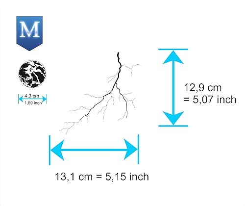 Miniatura 2 de UMR-Design AS-027 Flash Aerógrafo Plantilla Plantilla Paso a Paso Tamaño L