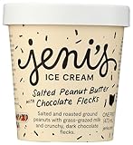 Jeni's Splendid Ice Creams Salted Peanut Butter with Chocolate Flecks, 16 oz (Frozen)