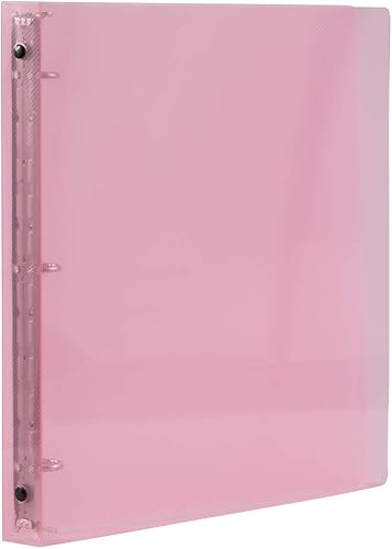 Miniatura 60 de JAM PAPER - Carpetas de plástico de 1 pulgada - Carpetas de 3 anillas surtidas (rojo, azul, verde y naranja) - Paquete de 4