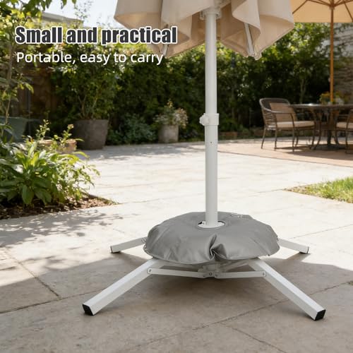 Support de parasol portable et base de lestage extérieure robuste - 5