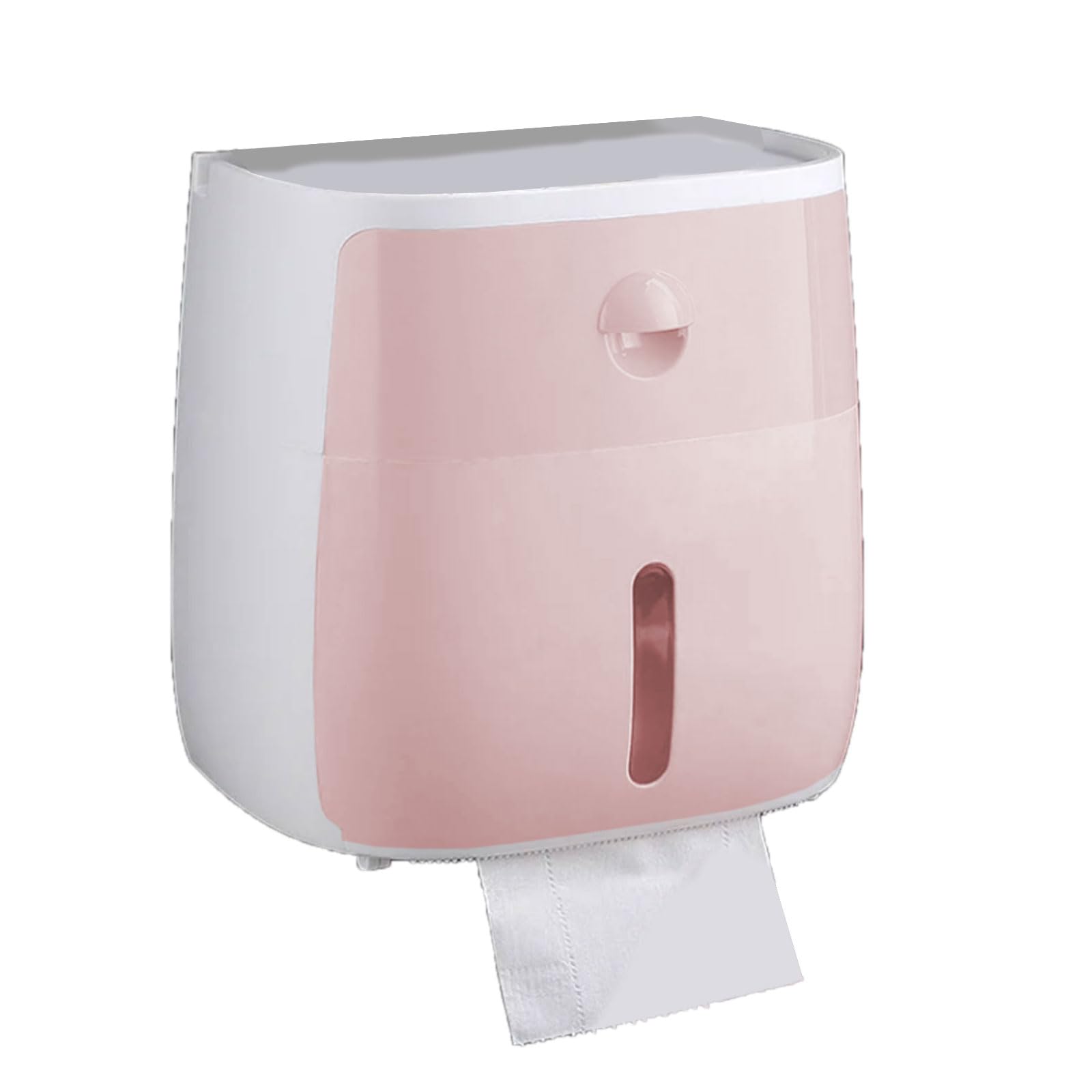 Xjdzineq Layer Sturdy Tissue Dispenser with Space Saving Designs Accessory for Bathroom and Kitchen Daily Use Portable Holder