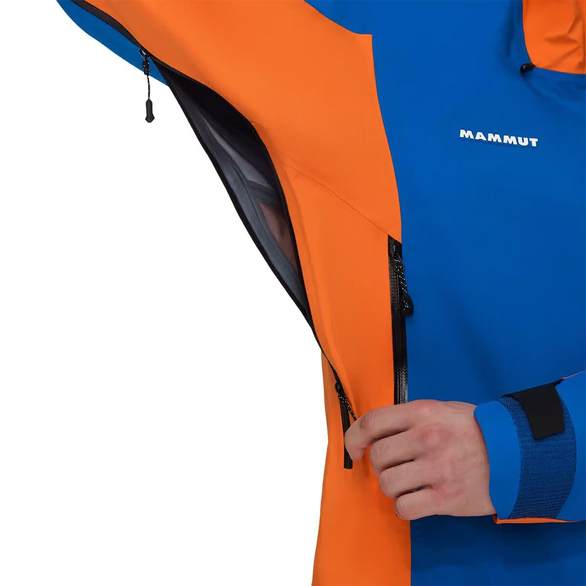 ジャケット・アウター MAMMUT NORDWAND PRO HS Hooded JACKET Nordwand Pro HS Hooded Jacket - Men's, Arumita/Azurit, XXL