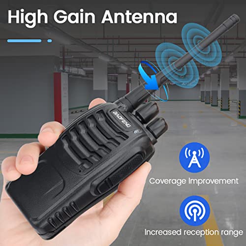 Baofeng-Walkie-Talkies-Long-Range-Walkie-Talkie-for-Adults-with-Earpiece-Mic-Rechargeable-2-Way-Radios-Handheld-Two-Way-Radios-Transceiver-Kids-Walky-Talky-with-USB-Base-Charger-for-Camping