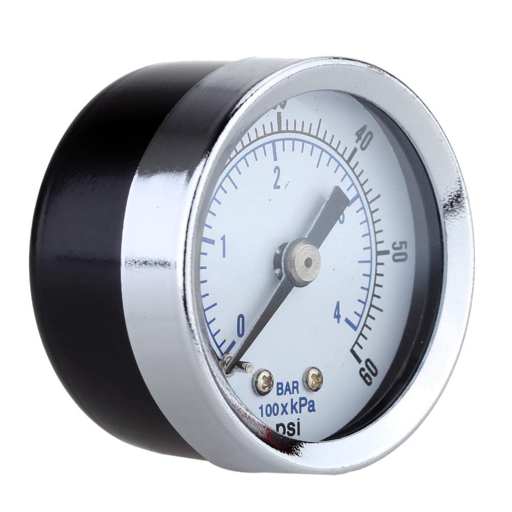 MERISHOPP® Mini Dial Pressure Manometer for Water Air Oil Black 0-60psi 0-4bar|Business & Industrial | Electrical & Test Equipment | Test Measurement & Inspection |1X Pressure-image-41