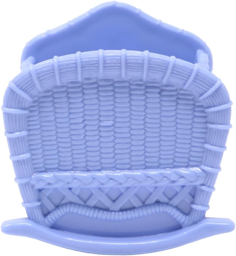 Replacement Part for Collectible Fisher-Price Loving Family Grand Manor Dollhouse T4692 - Replacement Blue Baby Doll Rocking Cradle image 3