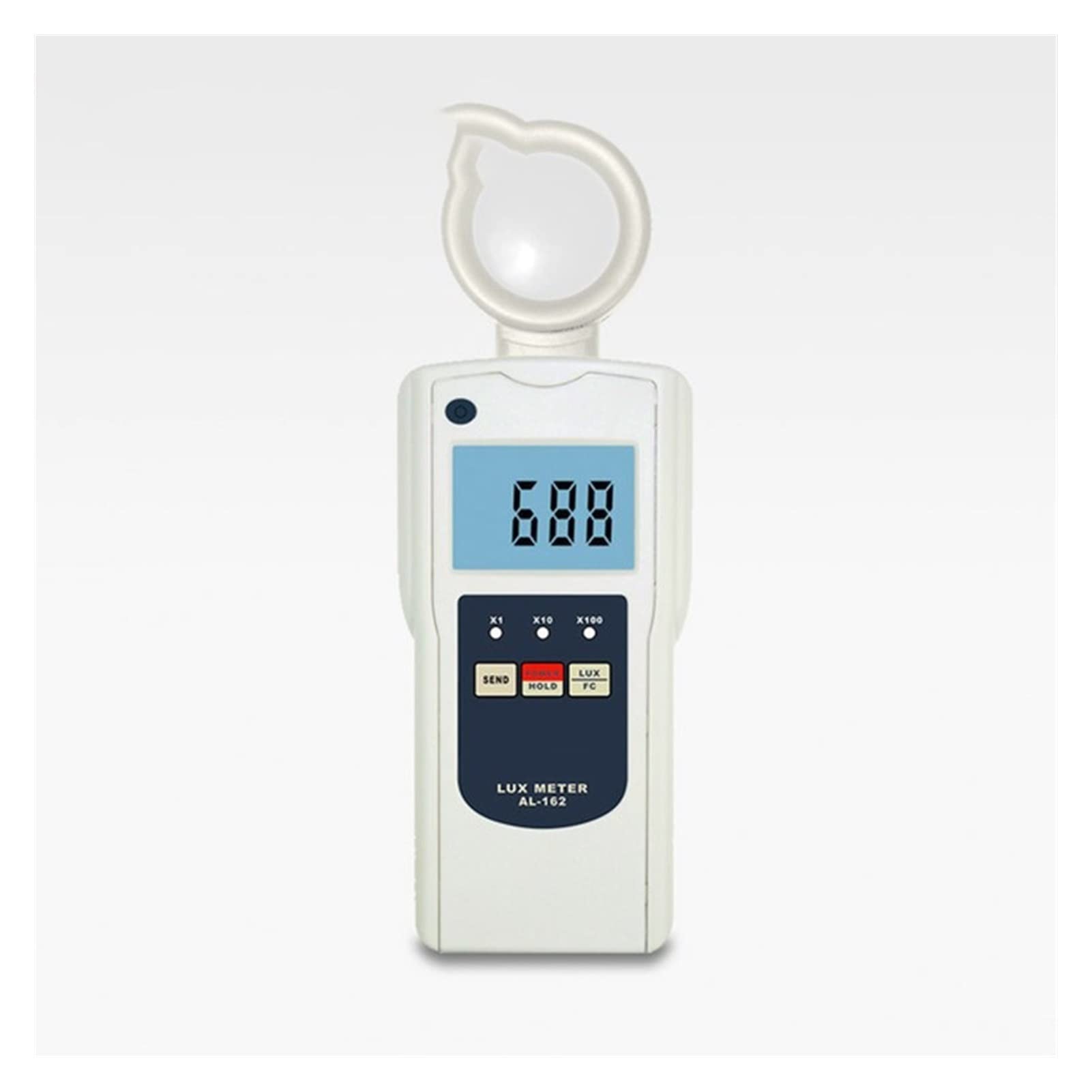 Luxmetro portatile, Luxmetro digitale AL-162 Ampia Gamma di misurazione 0~50000Lux, 0~500 0FC Specialized Strumentazione di misura Luminosità, Brightnes,piante acquario luce tester(1)