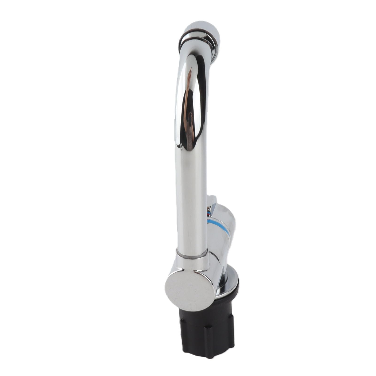 Fydun Grifo de agua para vehículos recreativos Grifo de rosca G1 / 2in Salida de agua fría caliente 360 ​​rotación para el baño de la cocina de la caravana de RV