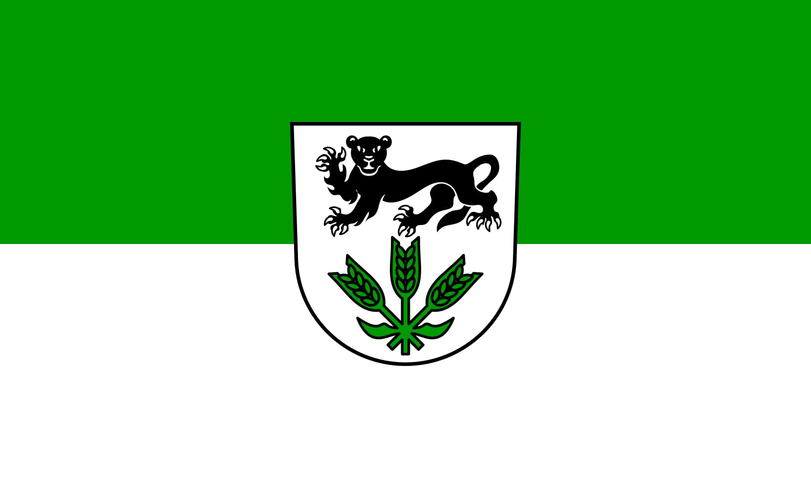Drapeau Zweiflingen format paysage de 1.35m² pour mât extérieur