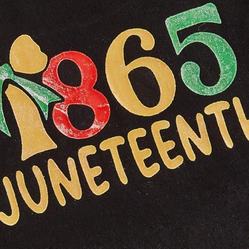 Image of Kids Juneteenth T-Shirt for Toddler Boys Girls Coquette Bow 1865 Black History Celebrate American African Freedom Top