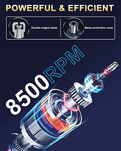 Zoroson Rechargeable Ear And Nose Hair Trimmer, Professional Painless 3-In-1 Hair Clippers Kit, Beard Trimmer, Body Grooming Kit Ipx7 Waterproof, Nose Hair Trimmer For Men And Women, Wet And Dry Use #TOP1