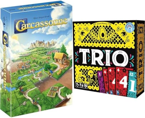 Carcassonne Unbox Now – Jeu De Société Moderne – 2 à 5 Joueurs – Dès 7 Ans – 45 Min – Édition Française