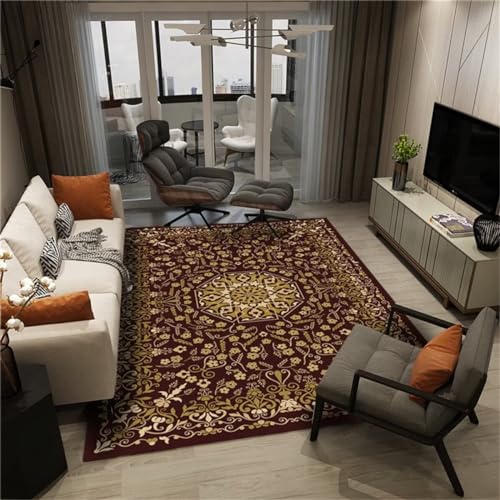 Tapis de salon style rétro moderne et grand tapis de jeu
