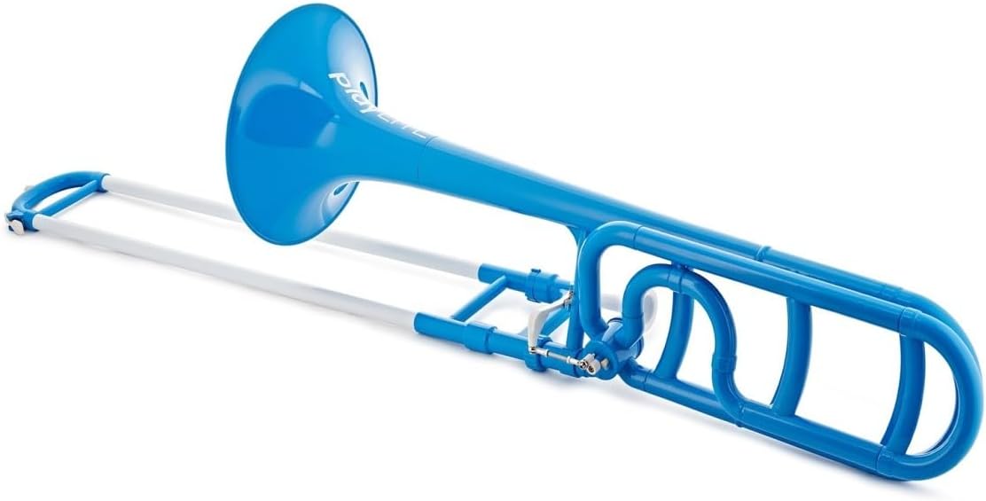 playLITE Hybrid Trombone by Gear4music, Blue