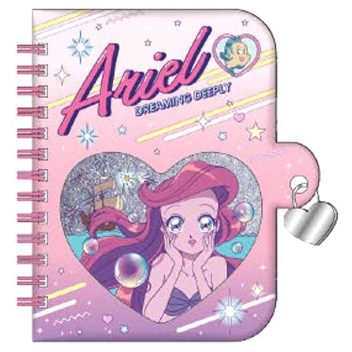 サンスター文具(Sun-Star Stationery) ディズニー ノート 鍵付き Y2Kバレエコア リトル・マーメイド アリエル S2642778