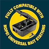 NOPE! Rat Killer Grain Bait 6 x 25g | Super Strength Poison Sachets | Single Feed Premium Oat Grain Bait | Quick-Acting Rodent Control and Mouse Killer | Works Outdoors in All Weather - Image 5