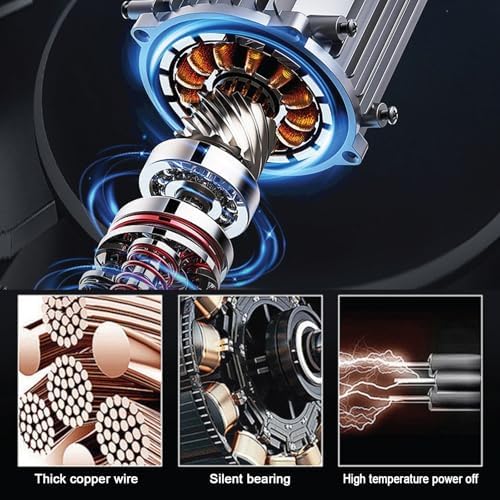 Portable Evaporative Air Cooler, 3-Speed Swamp Cooler with 120° Oscillation, Ideal for Outdoor & Indoor Use, Knob Control, 60L/16 Gallon Capacity