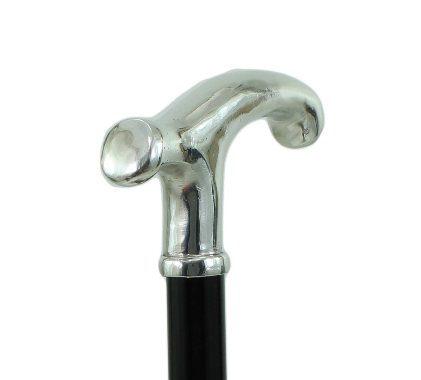 Spazierstock Eleganter Derby-Gehstock für ältere Herren aus personalisiertem Holz | Dandy-Gentleman-Gehstock, personalisiert, orthopädisch | Cavagnini, handgefertigt