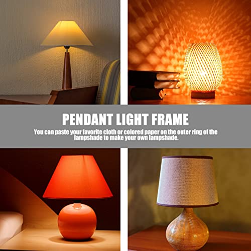 Sewacc Wire Lamp Shade Vintage Lamp Guard Cage Lamp Shade Metal Light Protection Cover Bulb Guard Holder For Table Lamp And Floor Light #TOP5