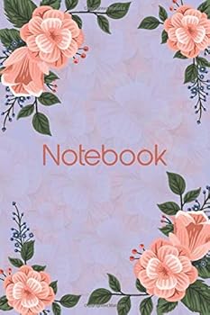 Notebook : Elegant Floral Design Notebook/journal/diary for Women and Girls. 110pages