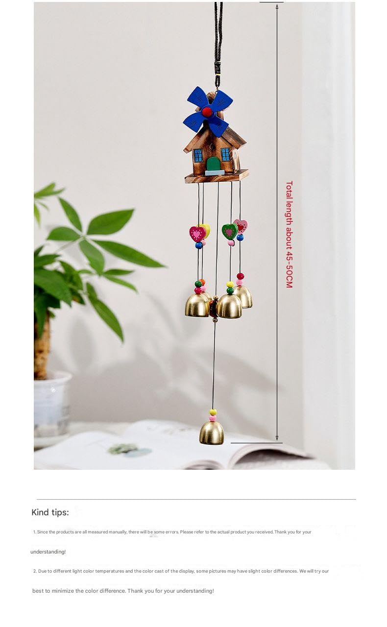 Wooden Wind Chimes - Home Decor & Gifts -4 Wooden Wind Chimes - Home Decor & Gifts -4