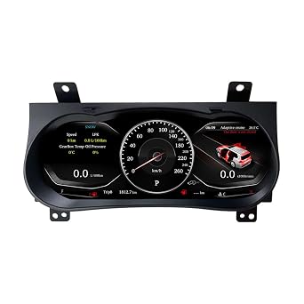 12.3 inch for Toyota Hilux 2016-2024 Car LCD Digital Cluster Virtual Cockpit Speedometer Dash LCD Gauges Screen Instrument