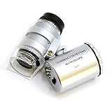 - 2x Helles LED Licht ( Ausschaltbar ) - 1x UV Licht ( Ausschaltbar ) - LED Batterien im Lieferumfang enthalten
