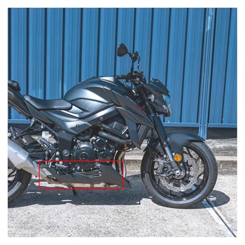 Spoiler aérodynamique GSX-S750 pour éviter les projections de route - 3