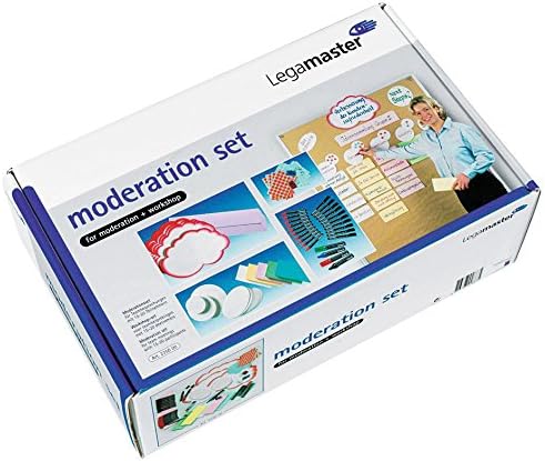 Legamaster workshop set, 2200 pieces for workshop facilitation set includes presentation cards, whiteboard pens - Image 3