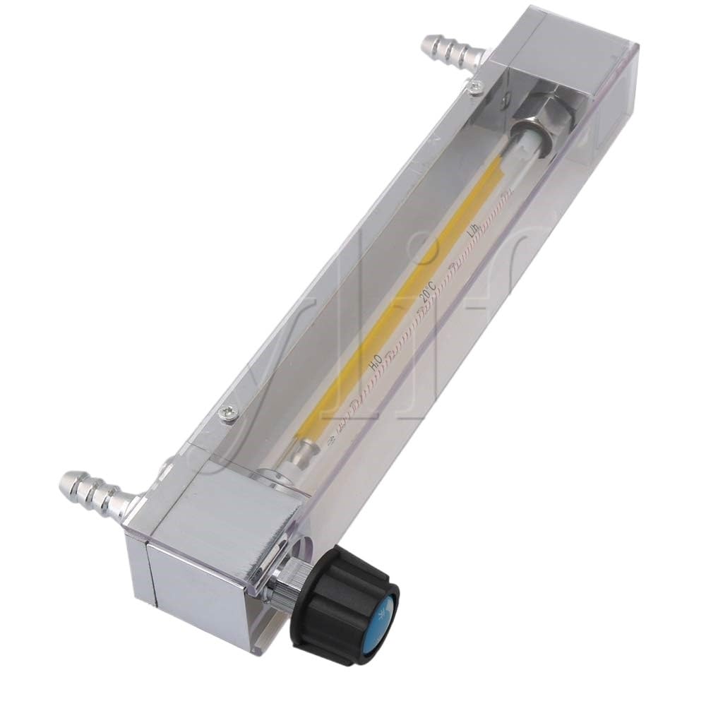 Misuratore di portata for liquidi LZB-6 in acrilico 10,4x3,4x23,7 cm 6-60 L/H Gamma di flusso Strumento di misurazione del flusso d'acqua Adatto for tubo da 10 mm