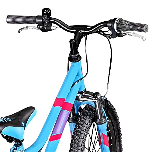 Galano Fahrrad Kinder ab 6 Jahre | Kinderfahrrad 120-135 cm für Mädchen und Jungen mit 7 Gang | 20 Zoll Mountainbike mit Federgabel | leichtes Hardtail Bike | GA20 – Bild 8