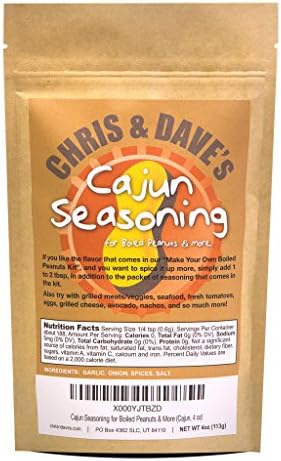 Cajun Seasoning for Boiled Peanuts & More (Cajun, 4 oz)