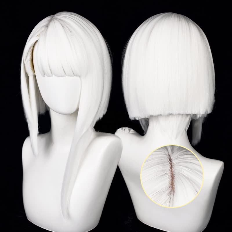 osseoca Martinez cos wig Spell color highlights Multistage dyeing 29cm (David): Lucy white