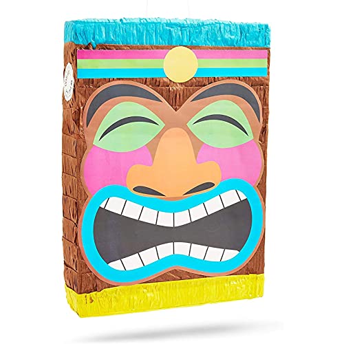 Tropical Tiki Pinata For Luau And Hawaiian Party (16.7 X 11.6 Inches) #TOP24