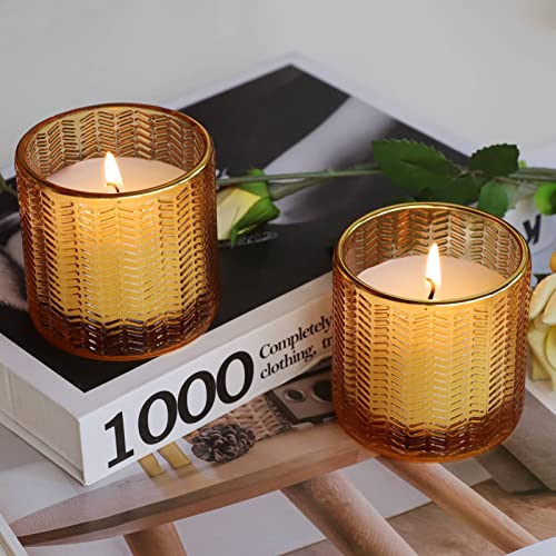 Voho Scented Candles Gifts For Women, Fragrance Flower, Tiaré, Coconut And Vanilla Amber, Soy Candles Set Of 2 For Birthday Holiday, Aromatherapy Candle 50+ Hours Of Burn Time 2 Count Small Candles #TOP1
