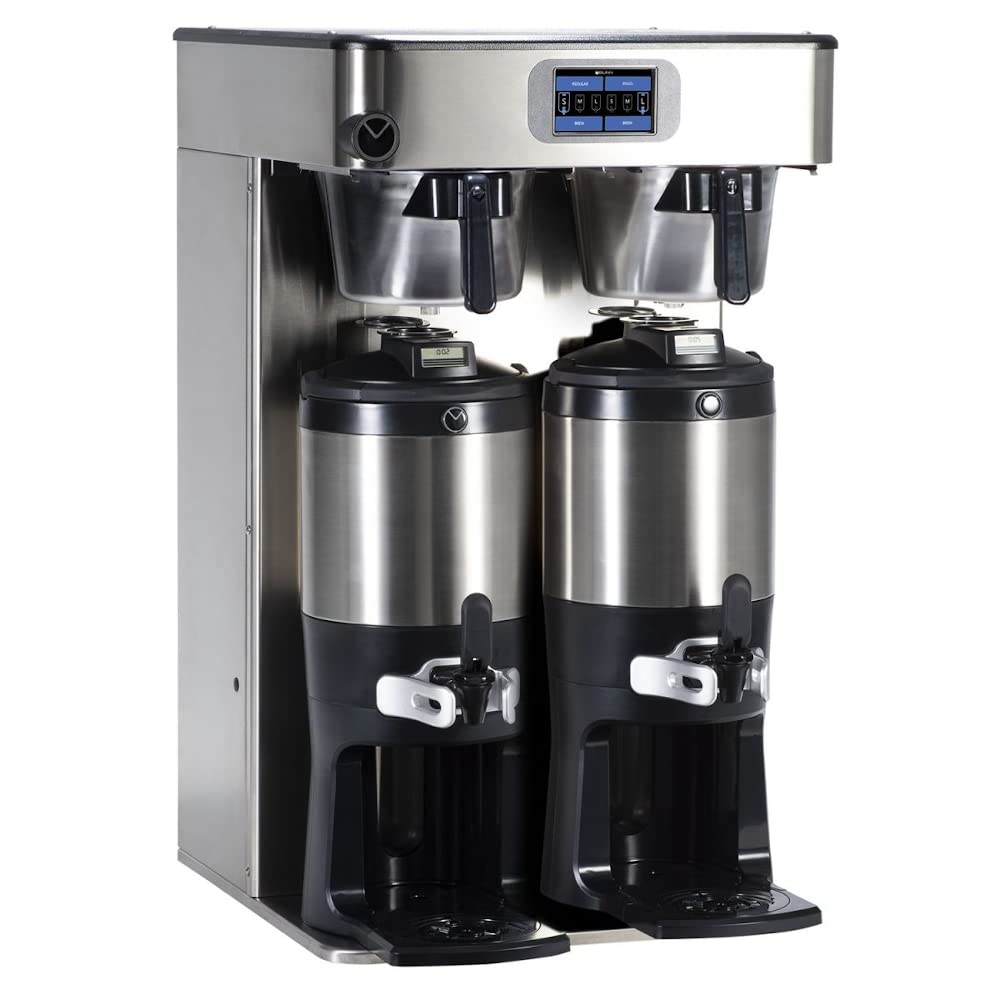 ICB Infusion Series Platinum Edition Tall Twin Coffee Brewer by Bunn – Stainless Steel, Stainless, Model 53400.0101